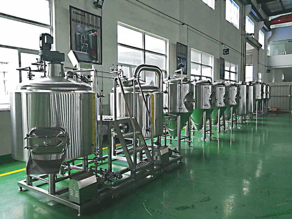 10HL 1000L Romania turnkey beer brewery equipment ZXF